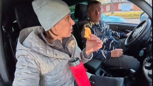 Решили сесть на диету. Все оставили и поехали погулять