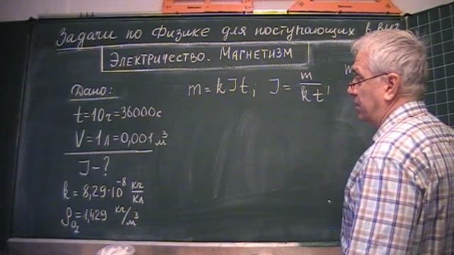 Электролиз подкисленной воды