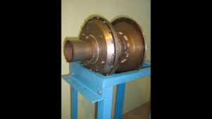 Газотурбинный двигатель на базе турбокомпрессора от трактора К-700