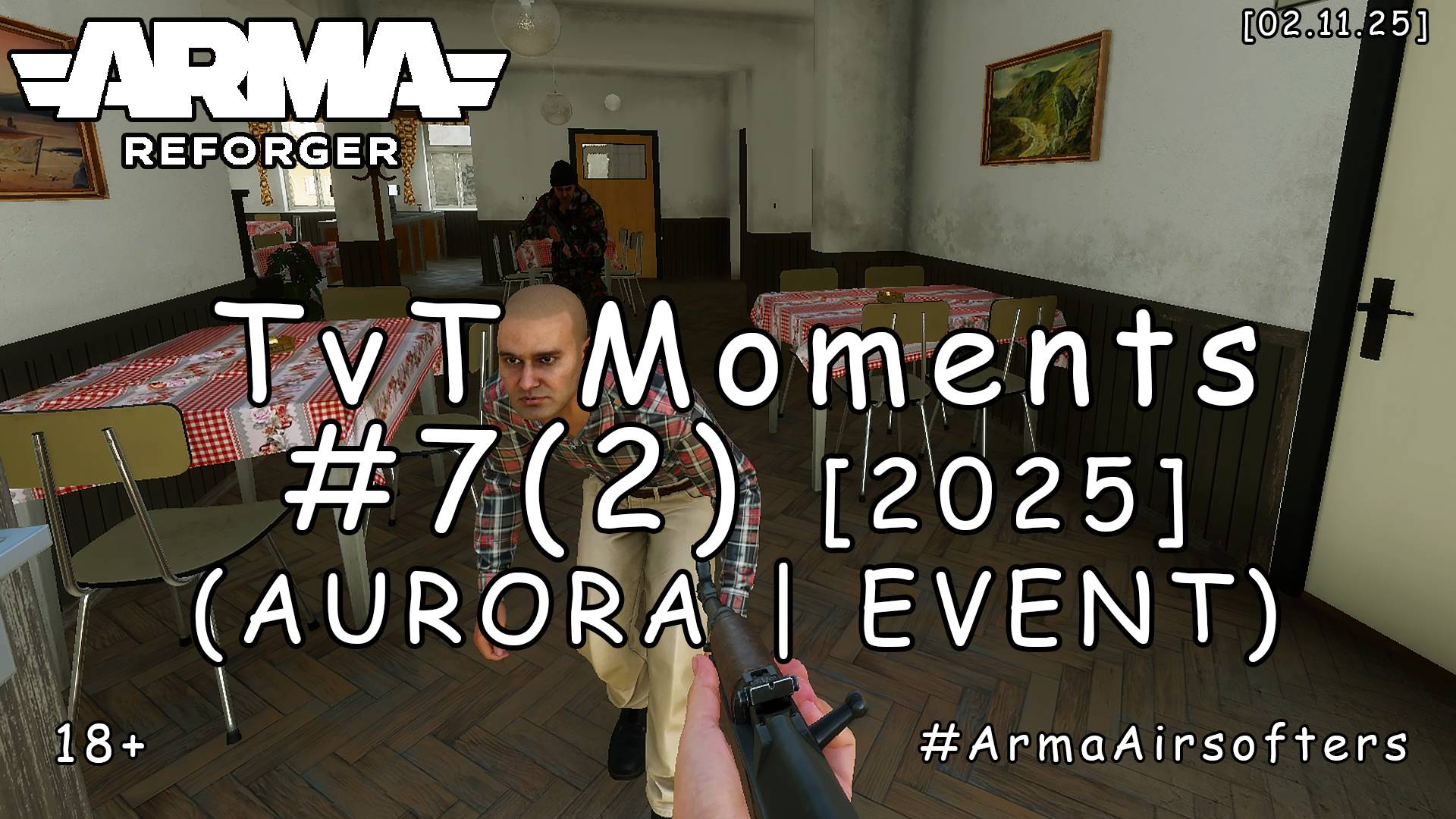 ARMA Reforger - TvT моменты #7 (2) - Красное Ждуньё III (AURORA event) [2025]
