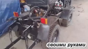 ЧУДО ЮДО (мини трактор  Сергея ) с продолжением