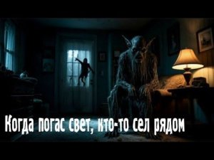 Когда погас свет, кто-то сел рядом. Страшные. Мистические. Творческие истории. Хоррор
