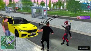 на танцполе! Он так круто танцует возле  BMW, что все вокруг|Андрюха AMAZING