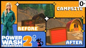 Симулятор мойки высокого давления 2 - Английский - Powerwash Simulator 2 Campsite Job