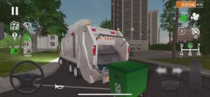 ПРОКАЧАЛ DAF!  Новый мусоровоз! Работаю на мусоровозе Даф. Собираю мусор! Trash Truck Simulator♻
