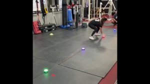 Динамическое упражнение для тренировки ног