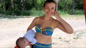 Омск. Иртыш.Большое автопутешествие из Москвы до Владивостока с 4 маленькими детьми.