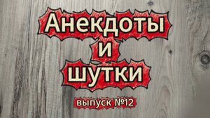 Анекдоты, выпуск №12