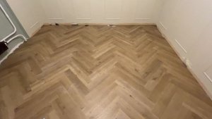 Ремонт. Полы ёлочкой.