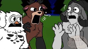 99 НОЧЕЙ В ЛЕСУ! Но персонажи встречаются в первый раз! ОЛЕНЬ И СОВА С ОВНОМ ВСТРЕТИЛИСЬ! РЕАКЦИЯ