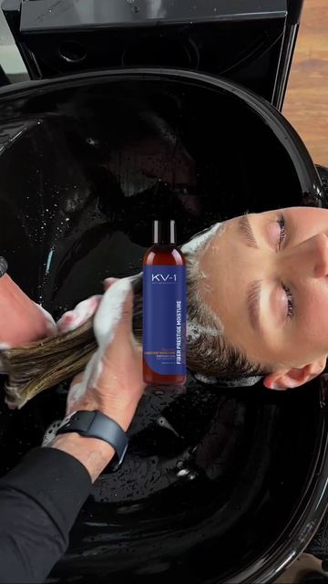 Шампунь с гиалуроновой кислотой KV-1 Shampoo Fiber Prestige Moistur
