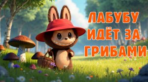 ЛАБУБУ ИДЁТ ЗА ГРИБАМИ  МУЛЬТФИЛЬМ ПРО ЛАБУБУ 🍄 ЛАБУБУ МУЛЬТИК 🍄