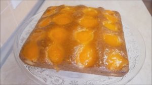 ПИРОГ на КЕФИРЕ Простой и быстрый рецепт Пирог с АБРИКОСАМИ