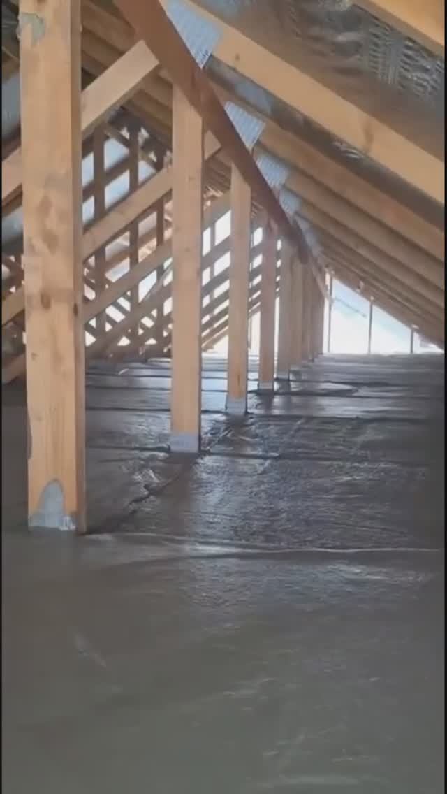 Пенобетон в чердачном перекрытии смотреть онлайн