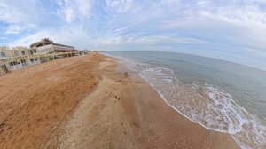 Феодосия, осень, пляж