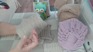 КУПИЛА ПРЯЖУ ///  ОСТАЛАСЬ ДОВОЛЬНАЯ ///