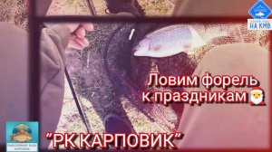 Рыбалка на форель. Ставропольский край. Рыболовный комплекс Карповик. Подготовка к Новому году 🎅
