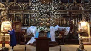 25.11.03. Колокольный звон в Храме Иоанна Воина на Якиманке.