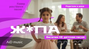 [Ж*па] - задорный рок-данс про детский бунт и запретное слово! [ИИ]