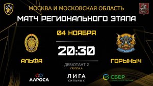 ОБЗОР / АЛЬФА - ГОРЫНЫЧ / 04.11.25 / ОХЛ МОСКВА / ДИВИЗИОН ДЕБЮТАНТ 2