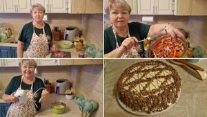 СДЕЛАЛА САЛАТ ИЗ КУРИЦЫ, УКРАСИЛА ТОРТ И УСТРОИЛА ФАЕР-ШОУ