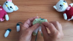 Кошечка крючком.ч.2 .Вяжем тело.