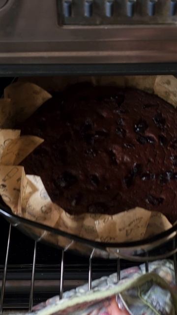 Яблочный ПП брауни без сахара и муки 