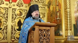 2025.11.04 Проповедь насельника Николо-Угресшкого монастыря иеромонаха Стефана (Слащилина)