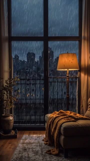 Представь, что за окном дождь