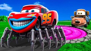 Машинки летают и прыгают! Развивающие мультики Машины помощники. Мультфильмы про машинки