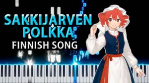 Säkkijärven polkka / Карело-финская полька (Финская Песня) 【 КАВЕР НА ПИАНИНО 】