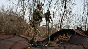 Младший сержант Волов успешно подавил семь FPV-дронов ВСУ