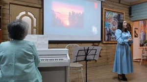 "Загорелась зорька красная»                    муз. Н. Бердыева, сл. С. Есенина
Исполняет Мохнюк Ек