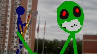 Вторжение существ 18 (Chickens петушок)