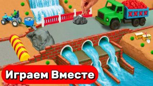 МУЛЬТИКИ ПРО СТРОЙКУ ДЕТСКОГО ДОМИКА ИГРУШКАМИ 🏠 АСМР ИГРУШКИ МУЛЬТИКИ ДЕТЯМ 🏠