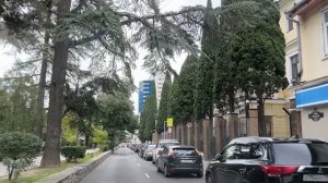 Ялта. От ЖК "Зенит", по ул.Красноармейской, Гоголя. Отель "Ореанда". 18.10.2025. Крым. Crimea. Yalta