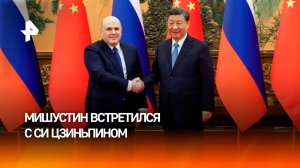 Премьер-министр России Михаил Мишустин встретился с председателем КНР Си Цзиньпином