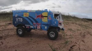 Камаз Дакар на радиоуправлении. Обзор грузовика