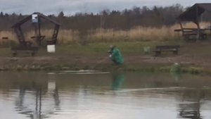 поимка форели