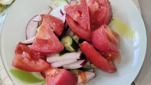 Мой завтрак диабетика.