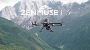 DJI Zenmuse L3 — новый стандарт воздушного лазерного сканирования.