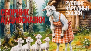 СБОРНИК спокойных аудиосказок на ночь Русские народные сказки слушать/колобок/гуси-лебеди и др.