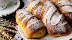 Пуховые булочки с творогом и рецепт воздушного сдобного теста