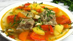 В нём всё сохраняет свой вкус в ароматном бульоне. Восточный суп готовлю.