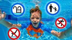 Влад и Ники учатся правилам безопасности и хорошему поведению для детей!