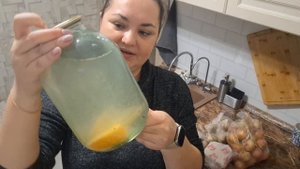 Дары из деревни, показываю что привезли😉