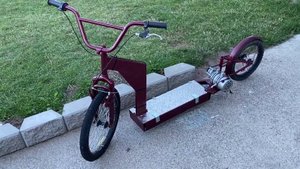 Идея самодельного электросамоката