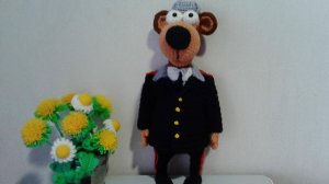 Полковник Миша, ч.5. Colonel Misha, р.5.  аmigurumi, Crochet, вязать игрушку, амигуруми.