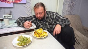 Нашел в закромах кухонный прибор попытаюсь использовать его Вкусно ужинаю диетическим виноградом ЕДА
