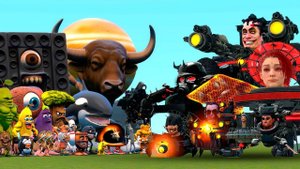 Совершенно Новая Итальянская Семья Brainrot Против Всей Семьи Скибиди Туалетов